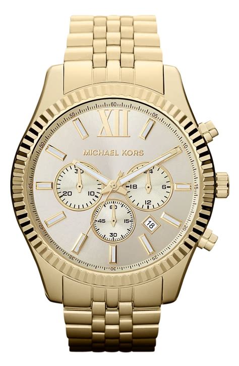 michael kors watch setting date.